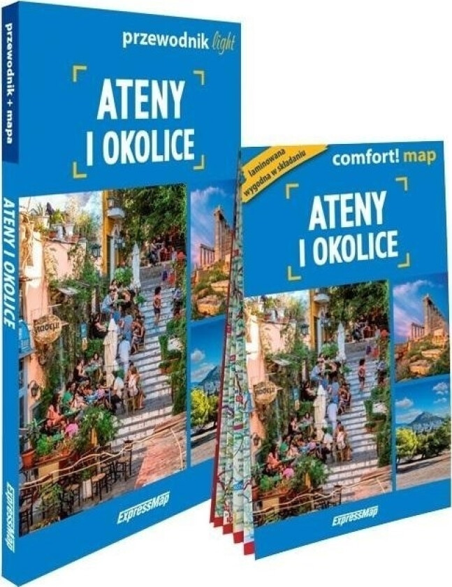 Expressmap Athen Og Omegn Lys: Guide + Kart