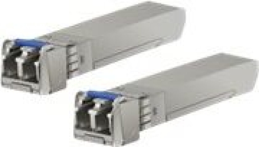 Ubiquiti U Fiber Single-Mode - Sfp+ Transceivermodul - 10Gbe - Lc-Enkeltmodus - Opp Til 10 Km - 1310 Nm (En Pakke 20)