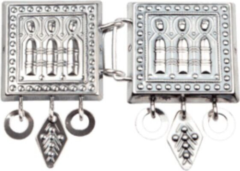 Beltespenne Averøy i 830 oksidert sølv