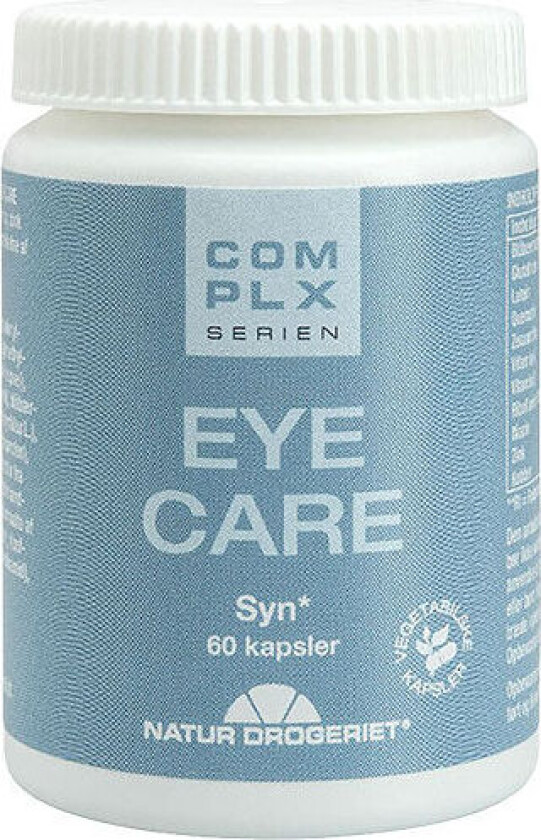 Natur-Drogeriet Eye Care kapsler, 60 stk - 60 Kapslar