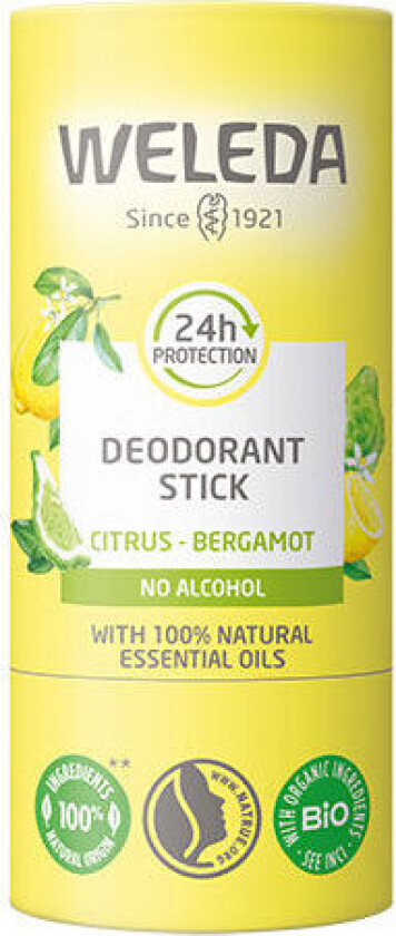 Deodorant Stick Citrus-Bergamot - 50 g