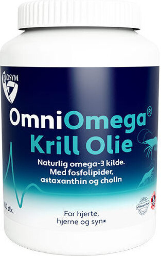 OmniOmega Krillolje - 100 Kapslar