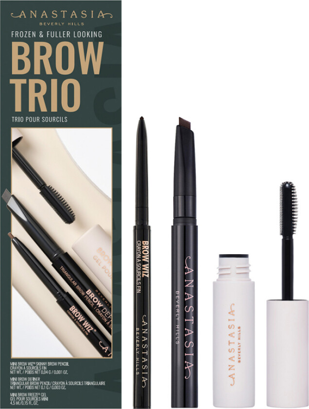 Frozen And Fuller Looking Brow Trio Dark Brown