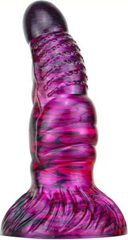 Dildo Nirp Purple/Black 18 cm Dragon dildo