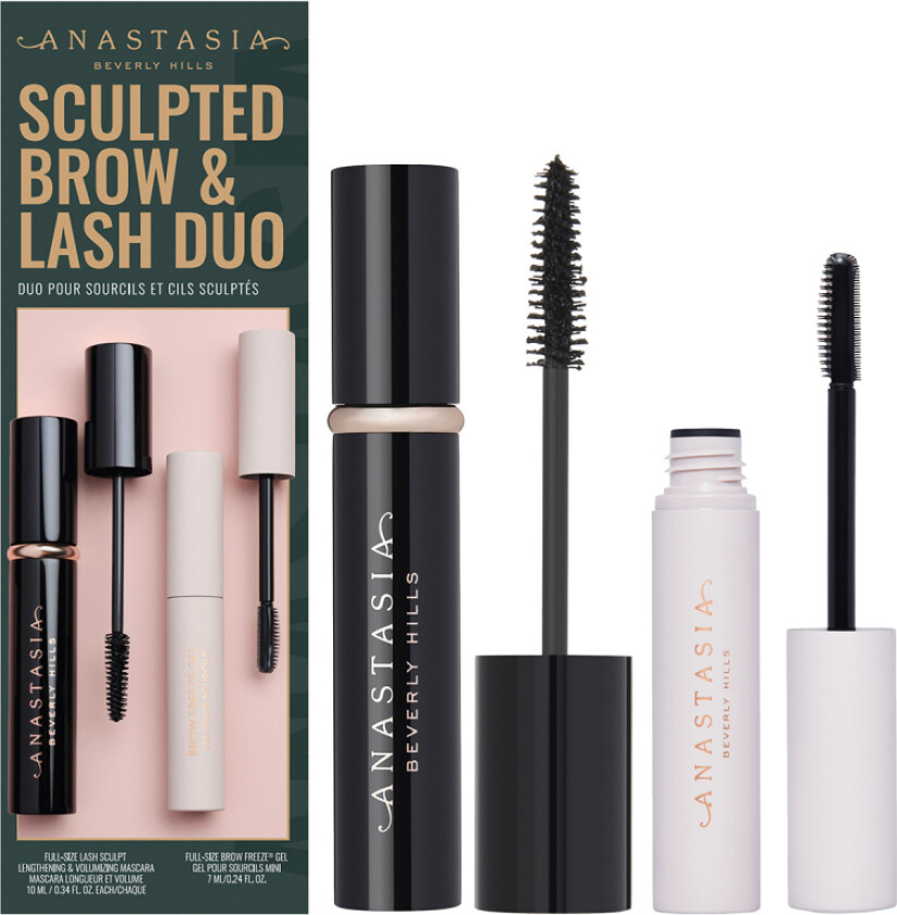 Sculpted Brow & Lash Duo Clear + Black (17 ml)