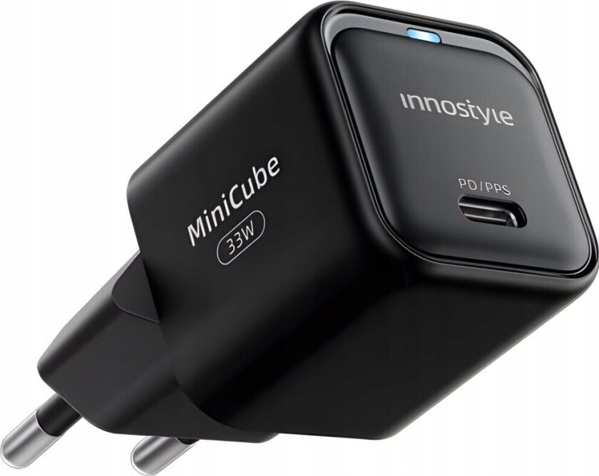Snabbladdare USB-C 33W USB Typ C GaN II For Samsung LED