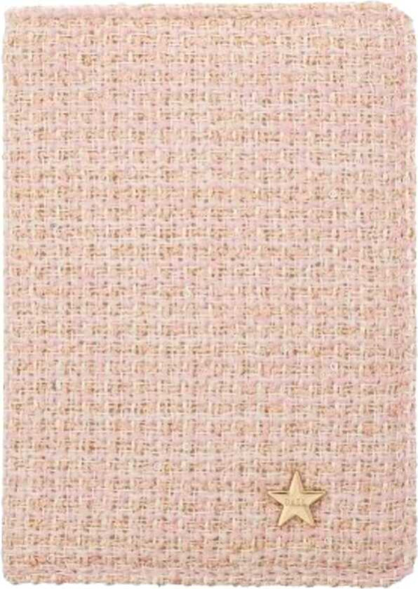 Tweed Passport Cover Light Rose