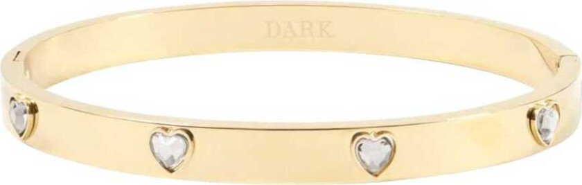 Crystal Heart Bangle Crystal
