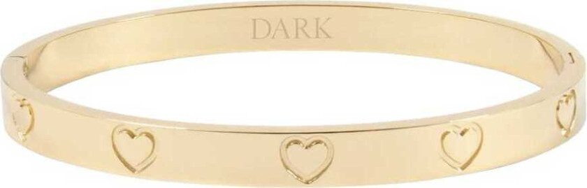 Heart Bangle Gold