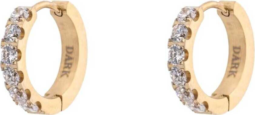 Crystal Hoops 15mm Crystal