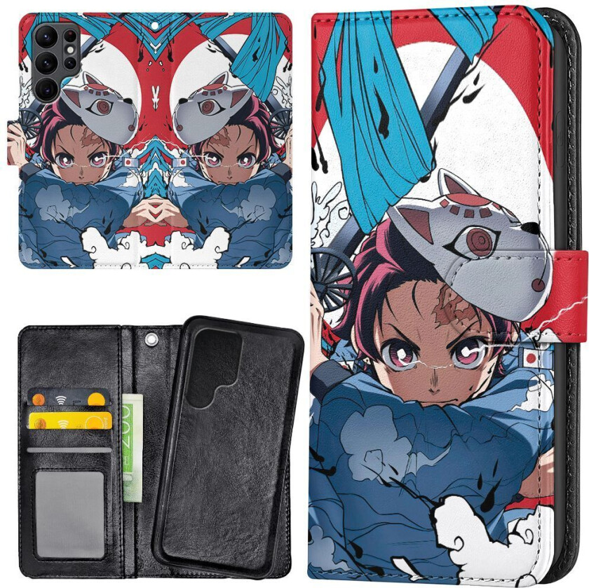 Samsung Galaxy S23 Ultra - Lommebok Deksel Anime