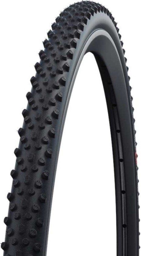 X-One Bite Folding Tire (33-622) Black, One Star Triple, Hookless:Compatible, Weight:390 G