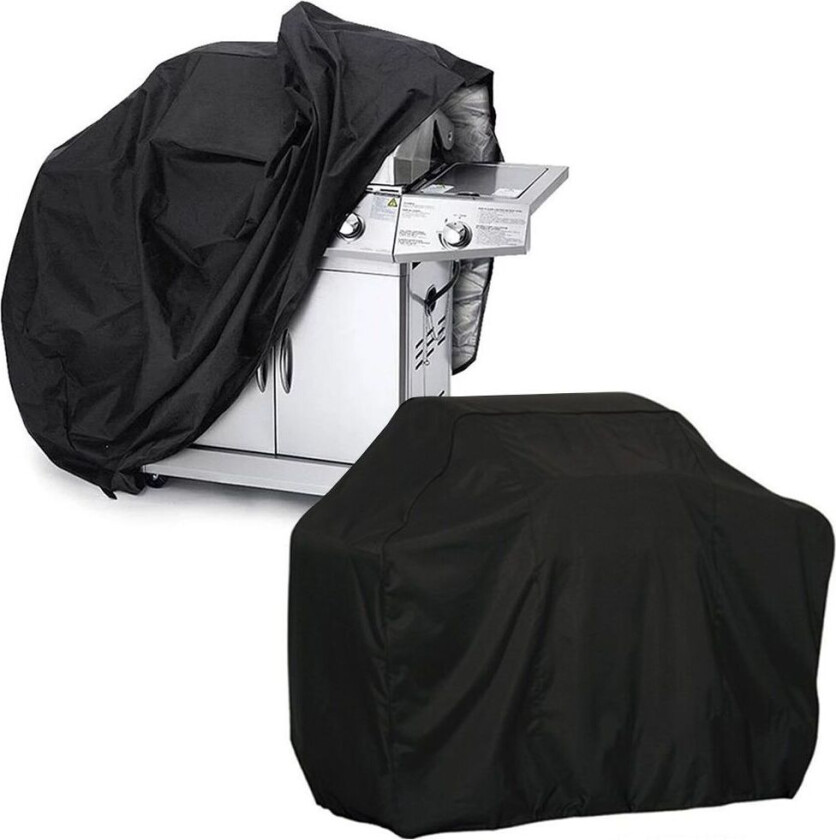 Hurtel Vanntett Grilltrekk, Sykkeltrekk, Motorsykkeltrekk, Hagemøbeltrekk XL Svart