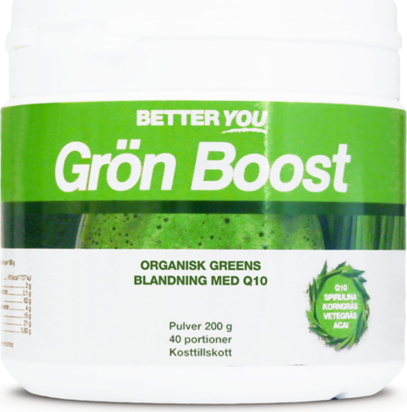 Grön Boost Pulver Naturell 200 g