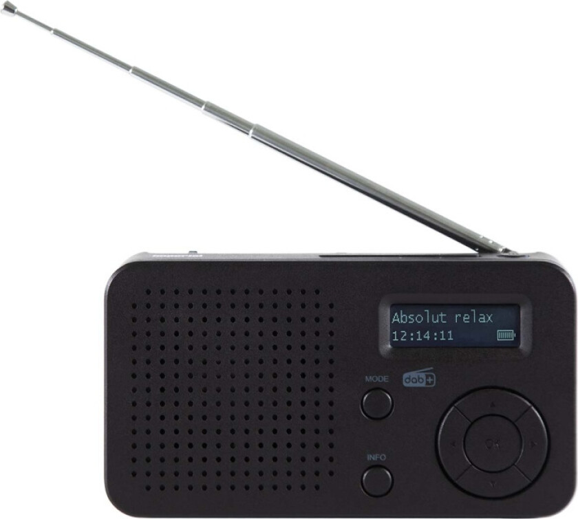 imperial DABMAN 17 DAB+ / FM Stereo Radio Svart