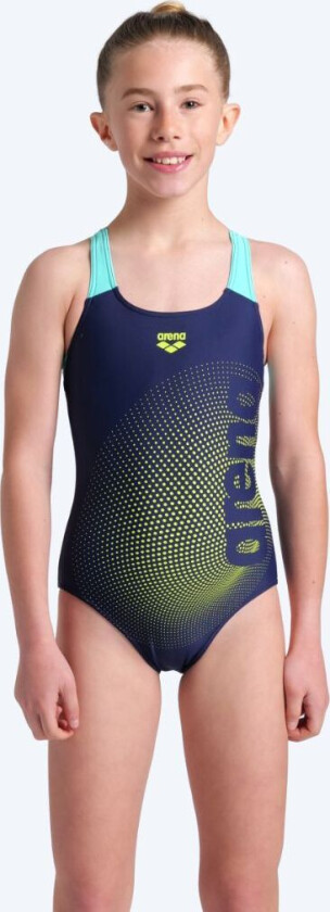 badedrakt til jenter - Dim Light - Mørkeblå/gul - Badedrakter for jenter - Sport/strand