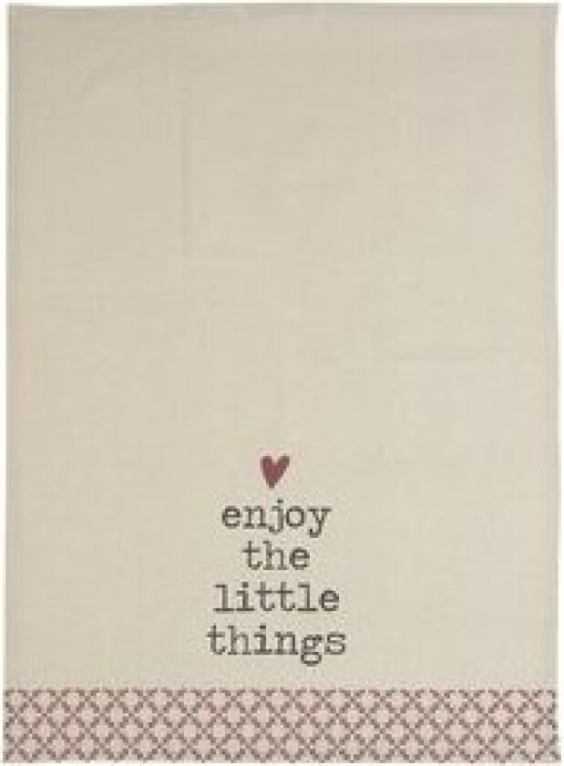 Kjøkkenhåndkle julemotiv Enjoy