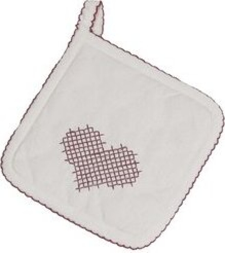 Gryteklut Tyra brodert motiv