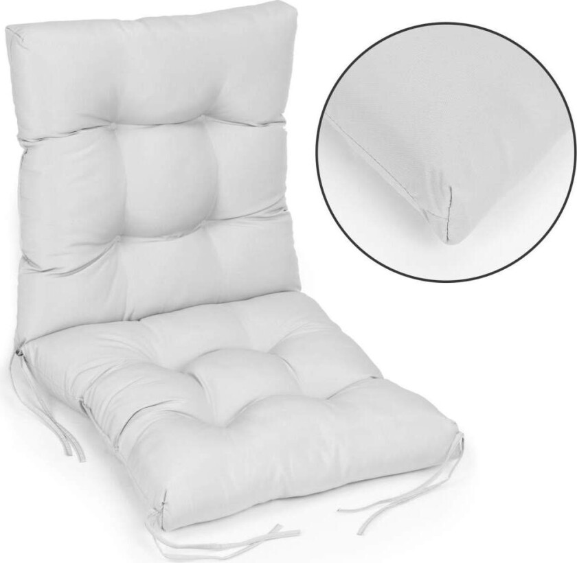 Pute til hagestol grå ModernHome