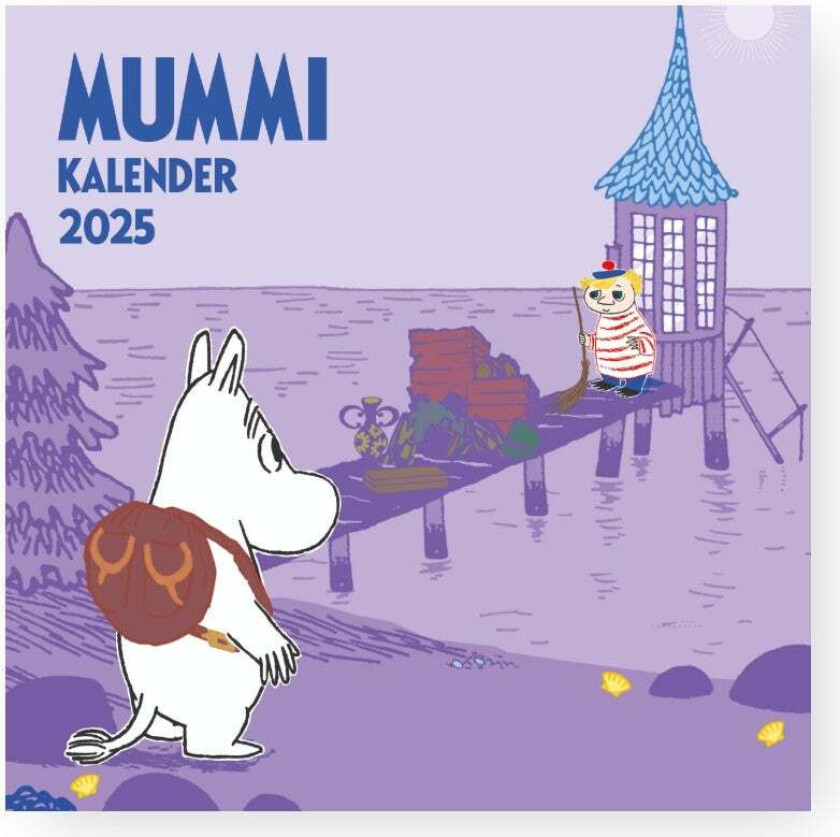 Platekalender 2025 Mummi 21 x 21cm
