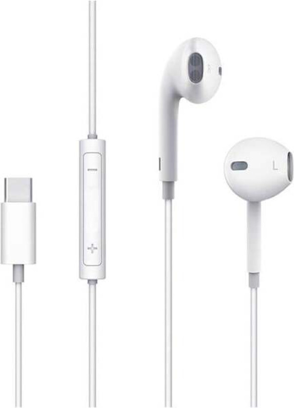 In-ear wired headphones HP-6070 (white)