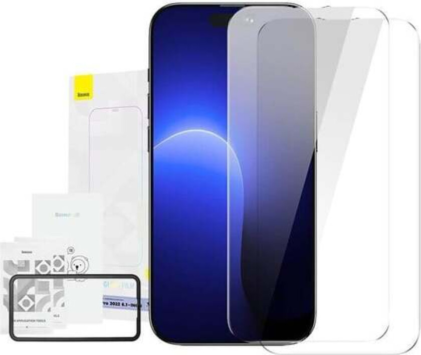 Crystal Tempered Glass 0.3mm for iPhone 14 Pro (2pcs)