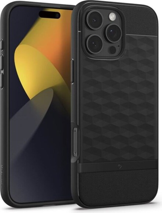 Caseology Parallax MagSafe matte black - iPhone 16 Pro