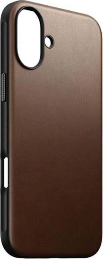 Modern Leather case brown - iPhone 16 Plus