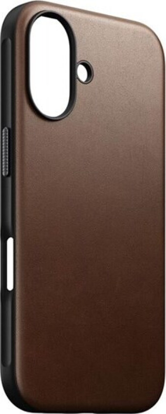 Modern Leather case brown - iPhone 16
