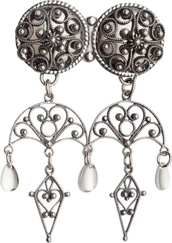 Halssølje Bergen i 830 oksidert sølv