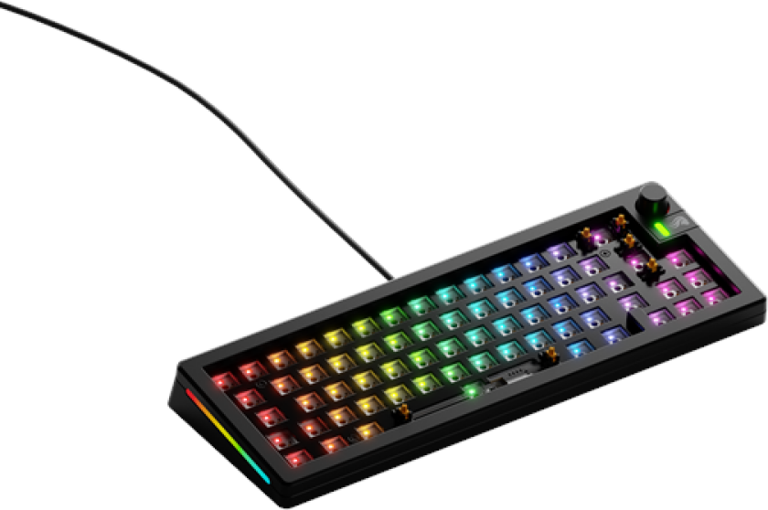 GMMK 3 65% - Black - Barebone ISO - Gamingtastatur - Uten numpad - Svart