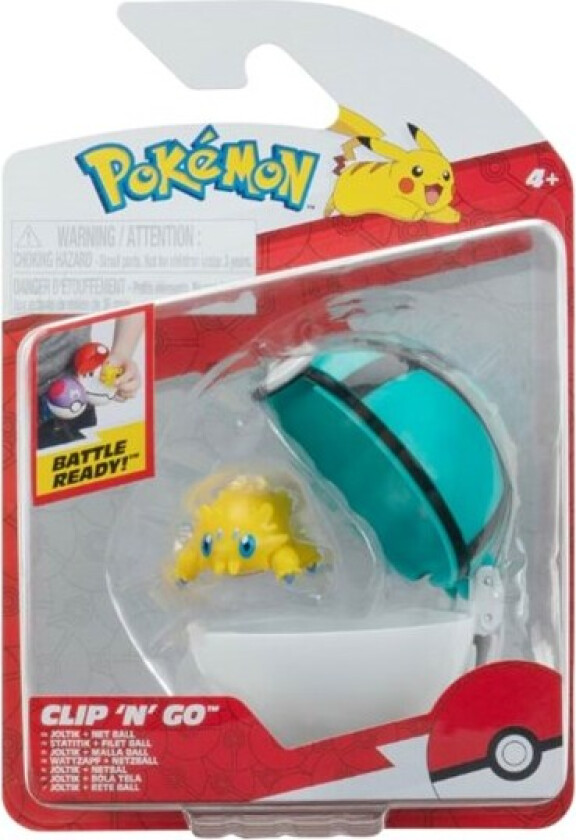CLIP N GO JOLTIK WITH NET BALL