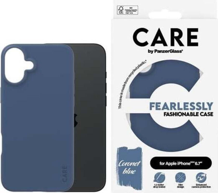 Case Fashion Blue iPhone 16 Plus