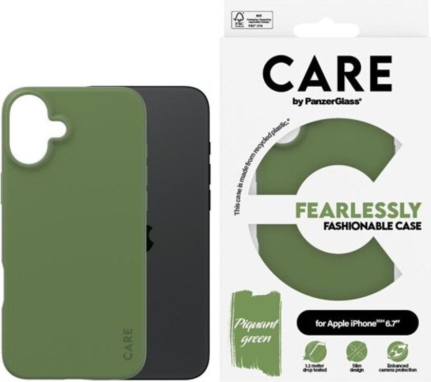 Case Fashion Green iPhone 16 Plus