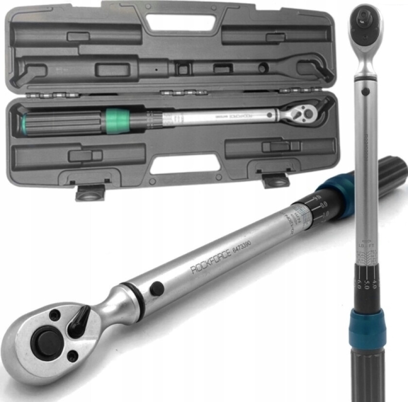 Rockforce Torque Wrench 3/8" 20-120Nm