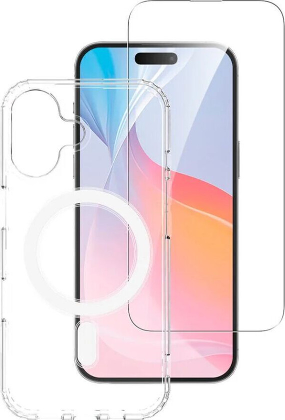 iPhone 16 Plus 4smarts 360° Premium Protection Set (MagSafe Deksel + Skjernbeskyttelse)