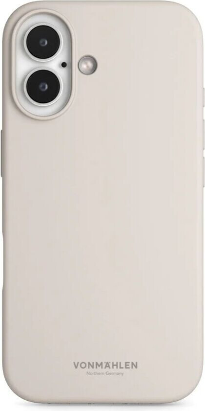 iPhone 16 Eco Silikon Deksel - MagSafe Kompatibel - Cream