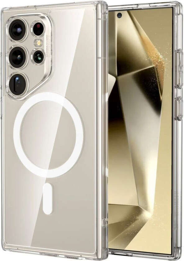 Samsung Galaxy S24 Ultra ESR Classic Hybrid Halolock Deksel - MagSafe-kompatibelt - Gjennomsiktig