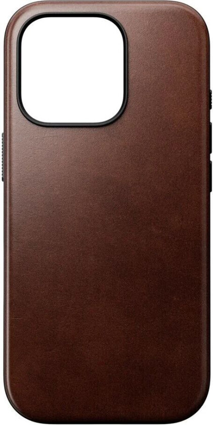 iPhone 16 Pro Modern Nomad Horween Leather Deksel - MagSafe Kompatibel - Brun