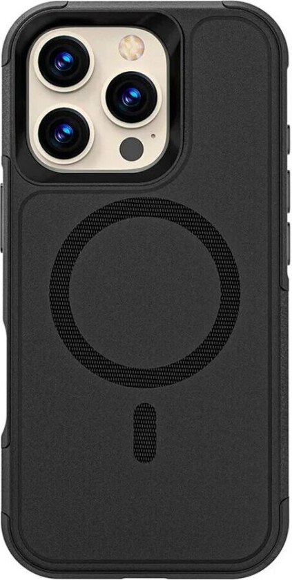 iPhone 16 Pro Max 4smarts Defend Deksel - MagSafe-kompatibelt - Svart