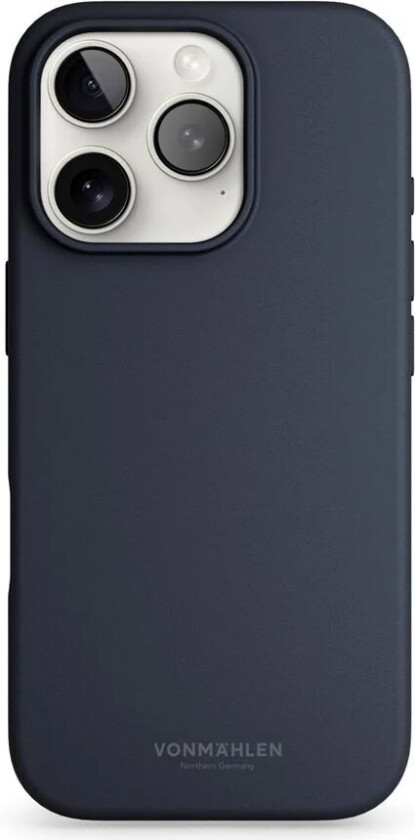iPhone 16 Pro Eco Silikon Deksel - MagSafe Kompatibel - Navy