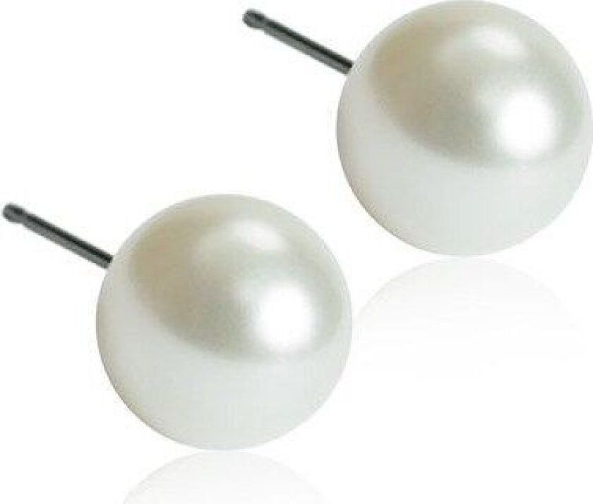 Natural Titanium White Pearl Vit 4 mm
