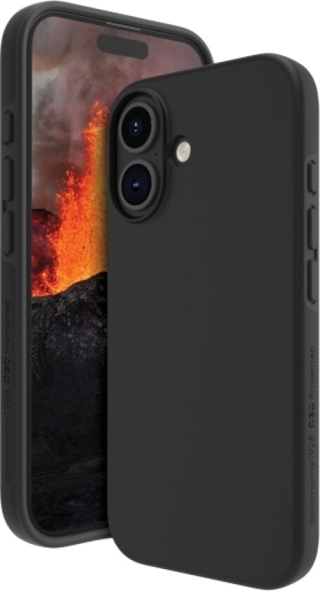 Dbramante Iceland Ult Iphone16accs Plus Black D30 Ms