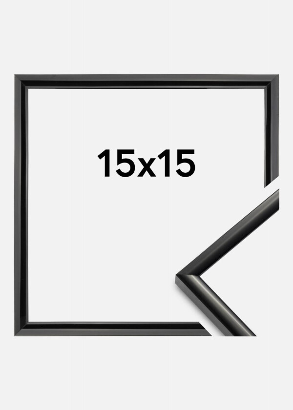 Ramme New Lifestyle Svart 15x15 Cm