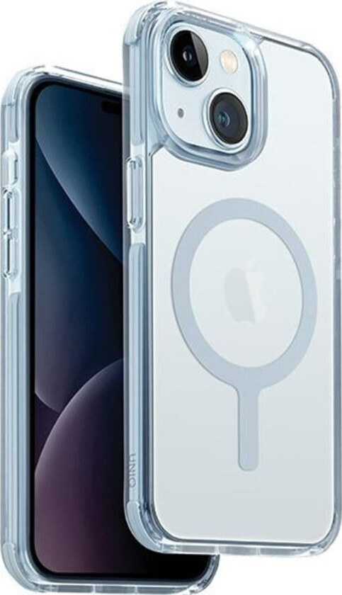 Combat Magclick Ladedeksel Til Iphone 15 / 14 / 13 - Lyseblå