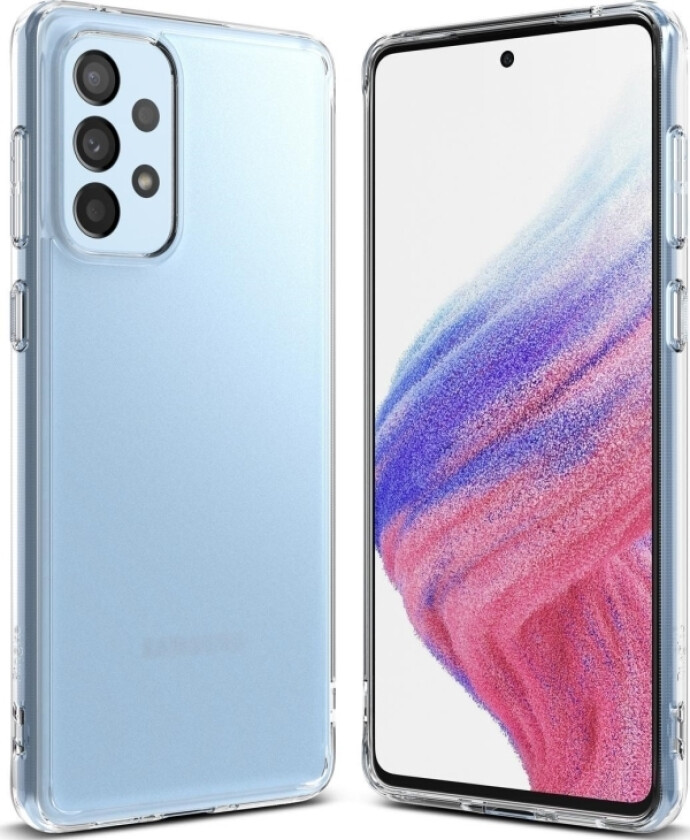 Ringke Ringke Fusion Matte Deksel Med Gel Frame For Samsung Galaxy A73 Translucent