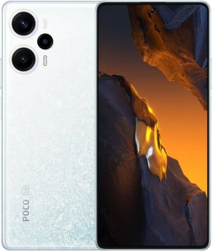 Poco F5 - 5G Smarttelefon - Dobbelt-Sim - Ram 8 Gb / Internminne 256 Gb - Oled-Display - 6.67" - 2400 X 1080 Piksler (120 Hz) - 3X Bakkamera 6