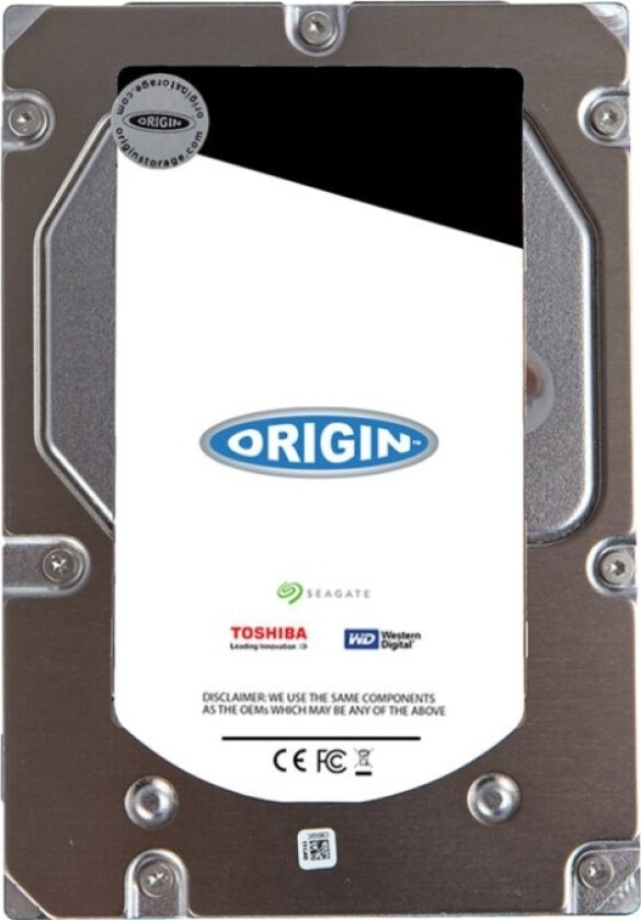 Origin Storage - Harddisk - 1 Tb - Intern - 3.5" - Sata 3Gb/S - 7200 Rpm - For Dell Poweredge 1425Sc, 1800, 700, 750, 800, 830, 850