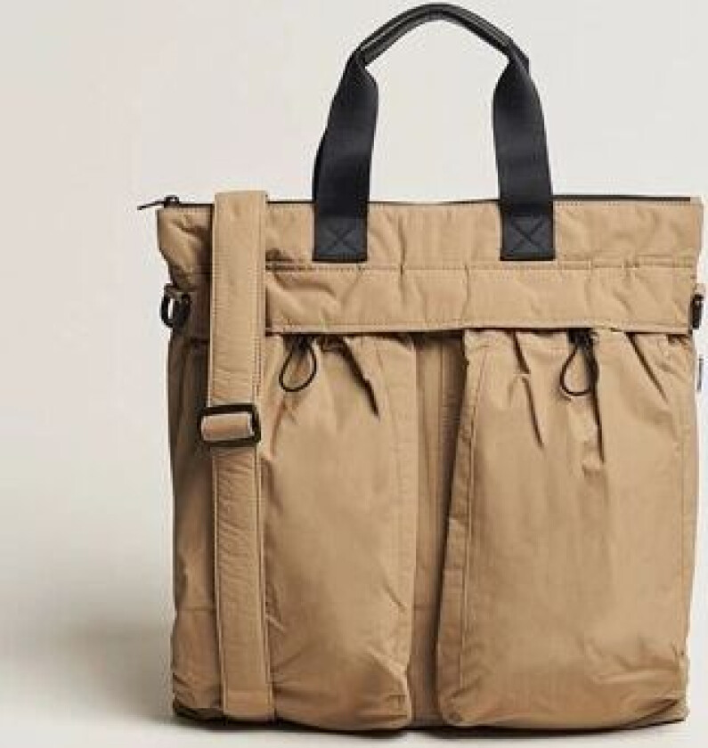 Helmet Bag 02 Nylon Tote Beige