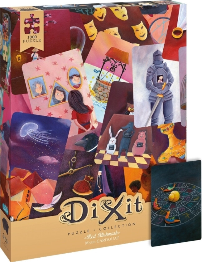 1000 Brikker Puslespill Dixit: Red Mishmash